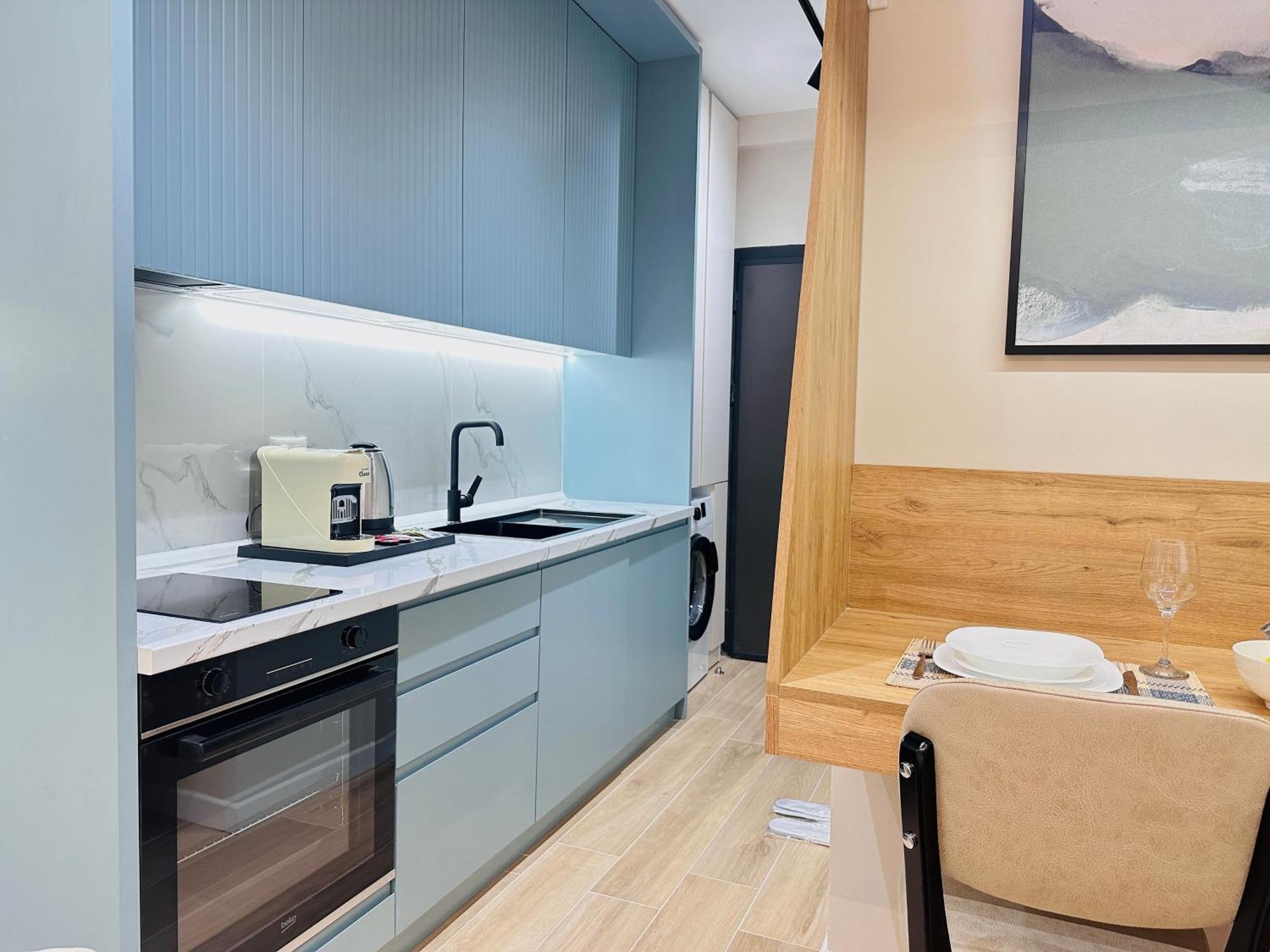 Luxurious Studio-Apartment Durres Bagian luar foto