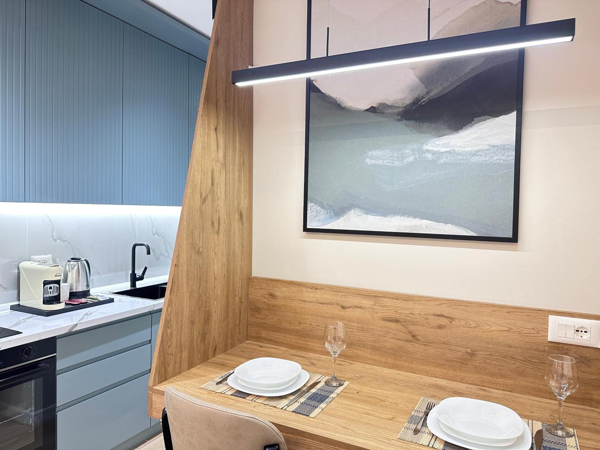 Luxurious Studio-Apartment Durres Bagian luar foto